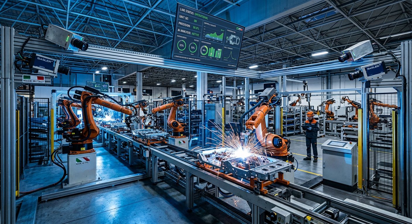 AI per industria manifatturiera e Industria 4.0 - Tech Sculptors