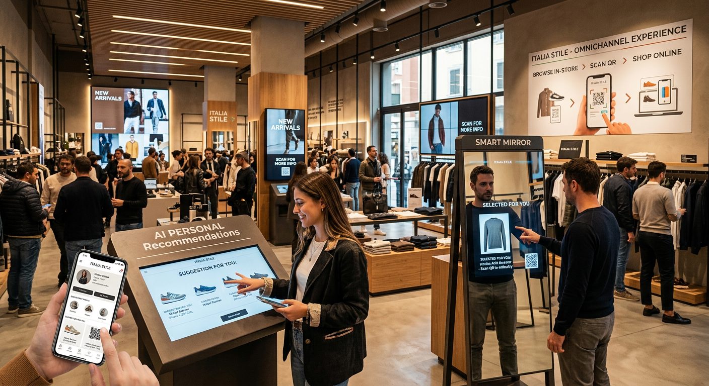 AI per retail ed eCommerce - personalizzazione e ottimizzazione vendite